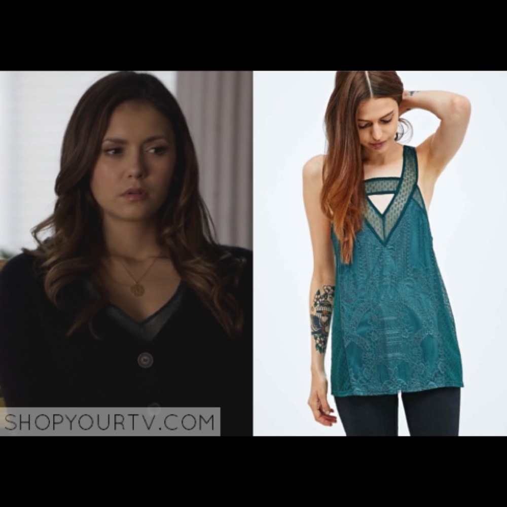 Elena Gilbert Kimchi Blue Tank